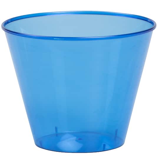 JAM Paper 9oz. Clear Plastic Cups